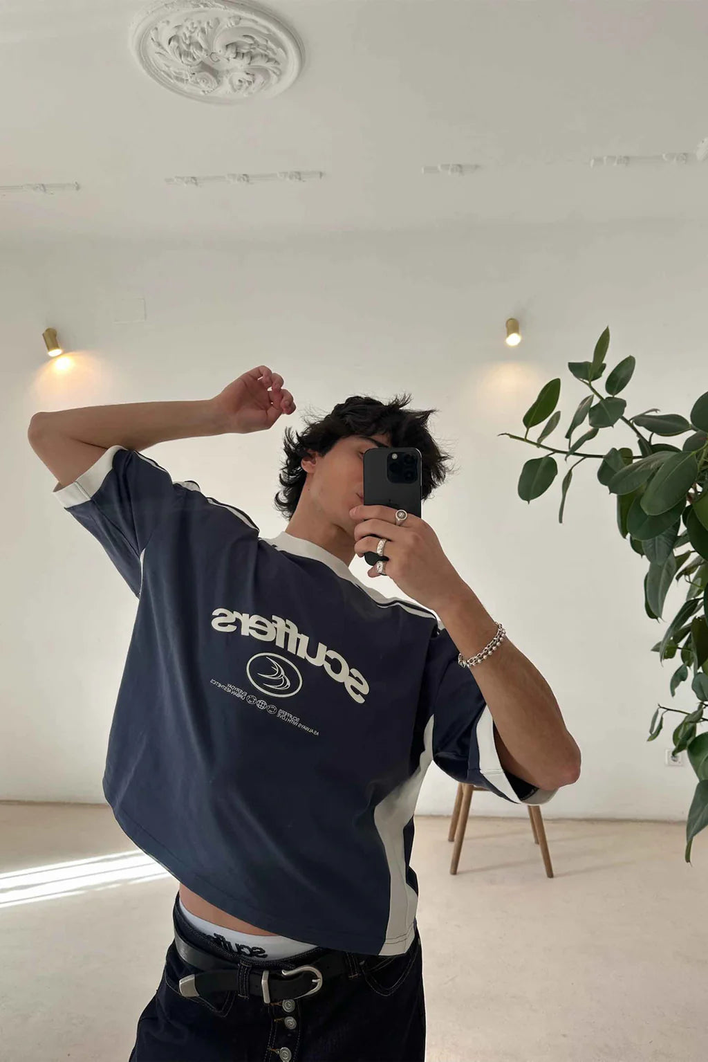 Effortless Navy Tee