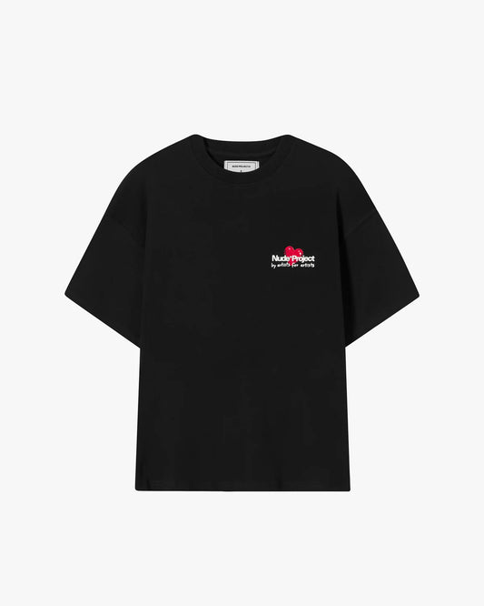 Juicy Cherry Tee Black
