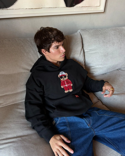 Turbo Ted Hoodie Black