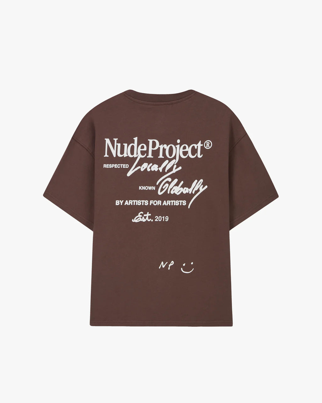 Global Soon Tee Brown