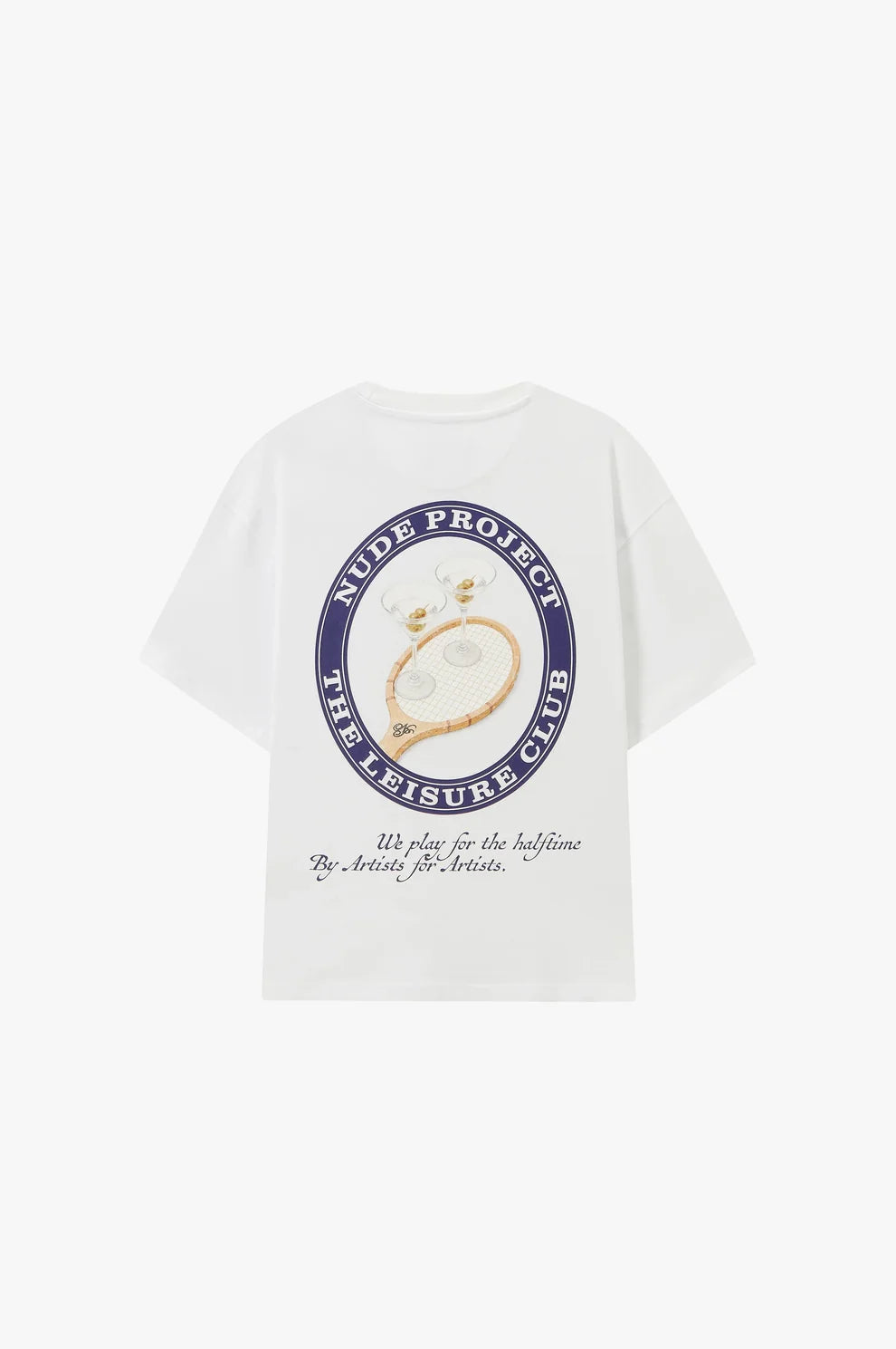I Need A Break Tee White