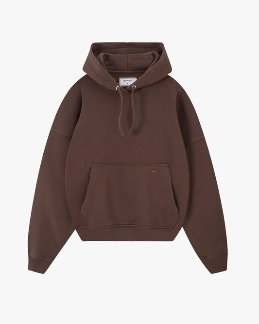 Marble Hoodie Brown
