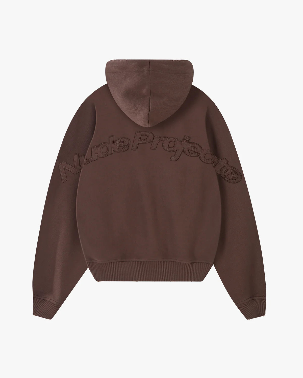 Marble Hoodie Brown