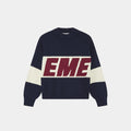 Thrill Navy Master Knit Sweater