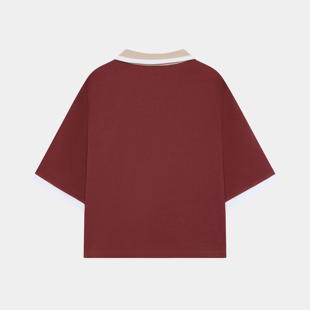 DKT Brown Short Polo