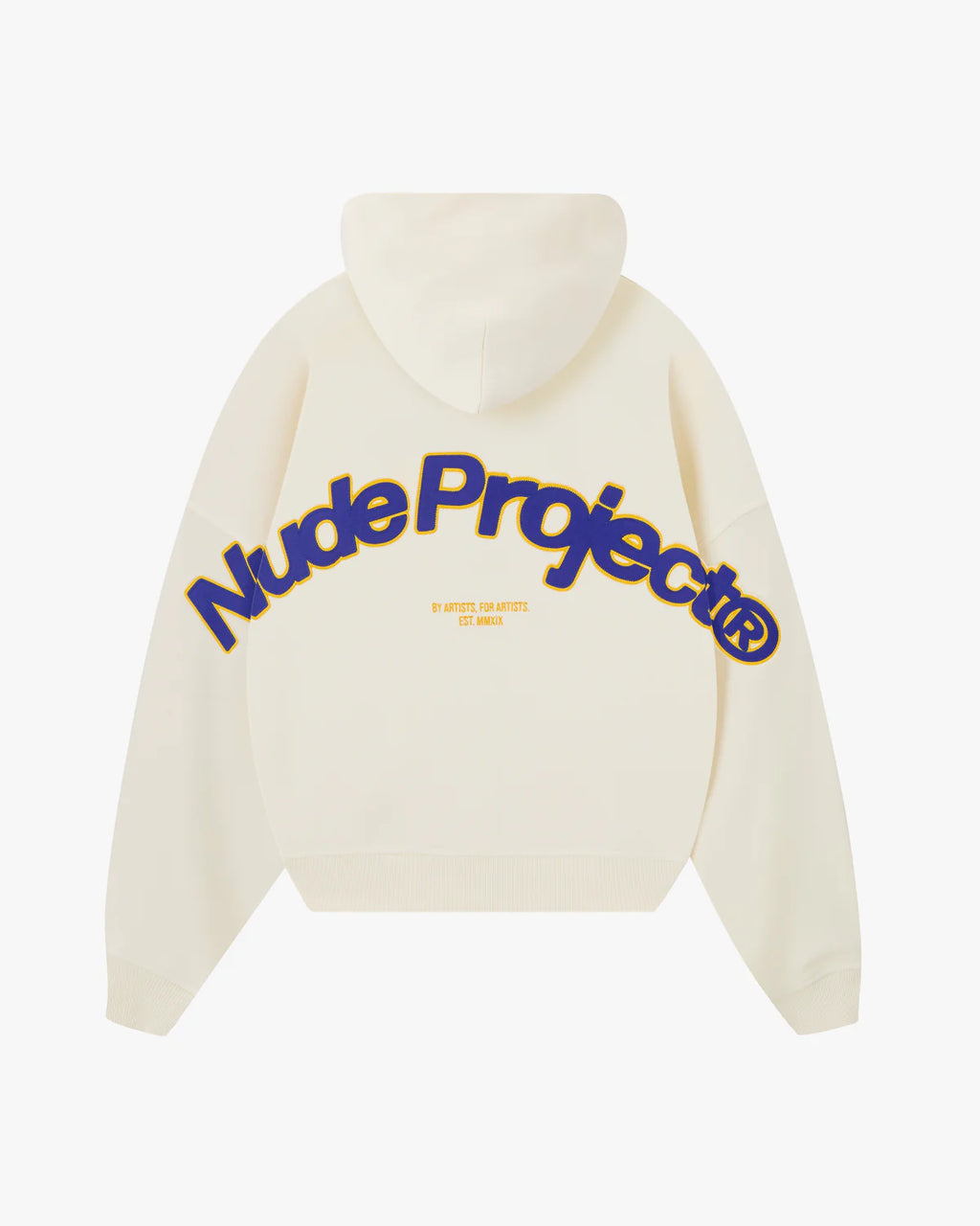 Beast Zip-Up Hoodie Marshmallow