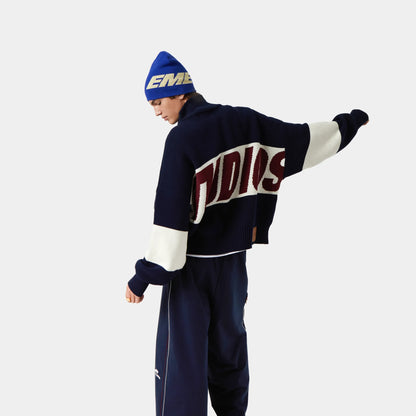 Thrill Navy Knit
