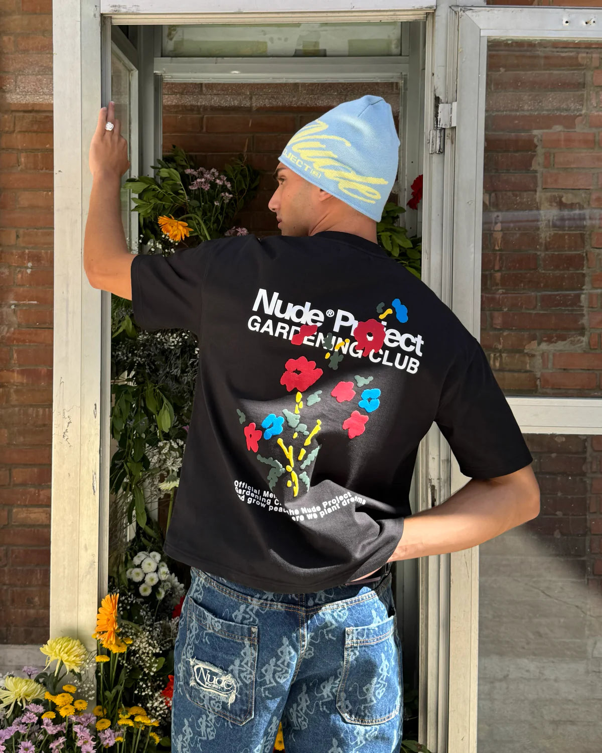 Floreta Tee Black