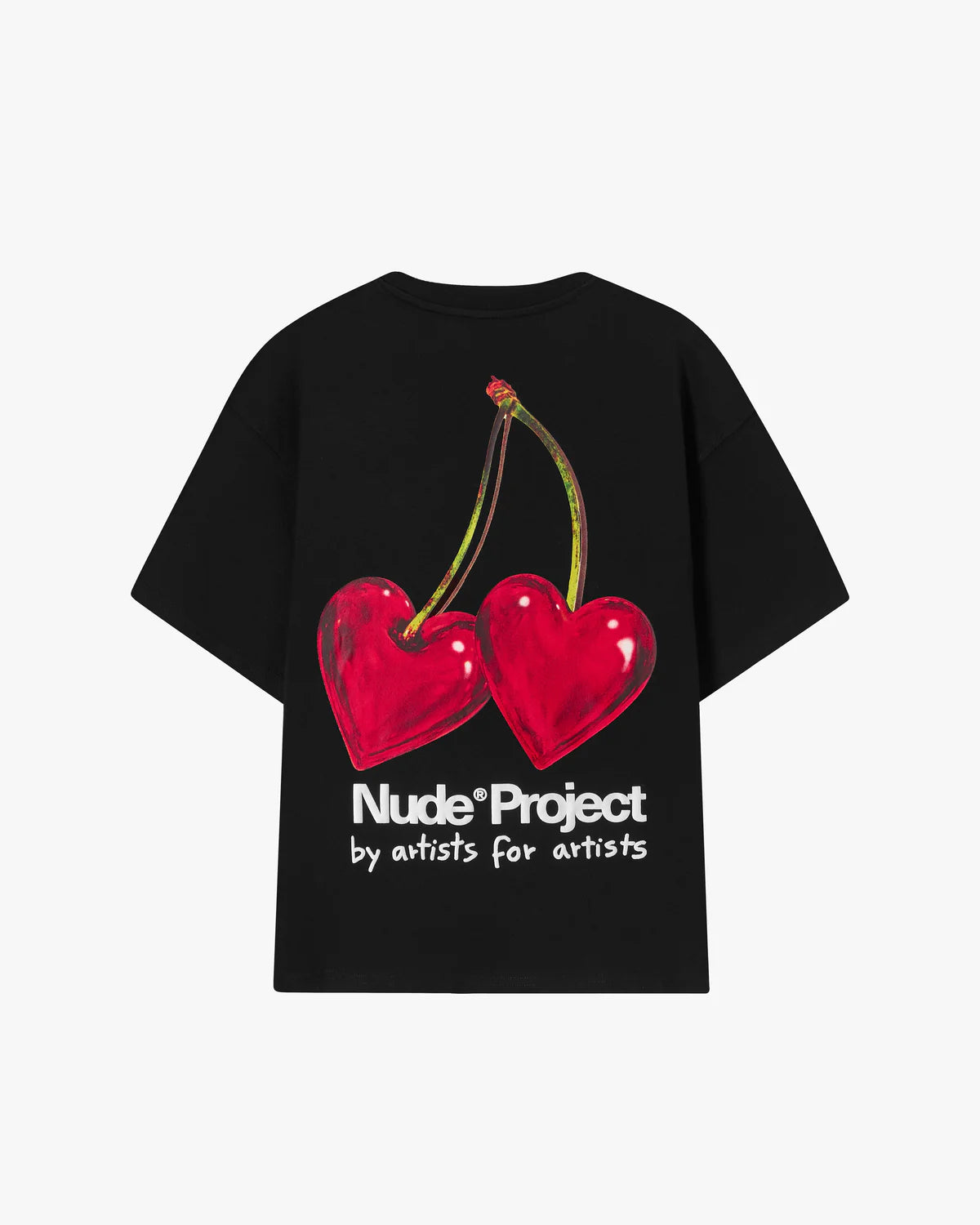 Juicy Cherry Tee Black