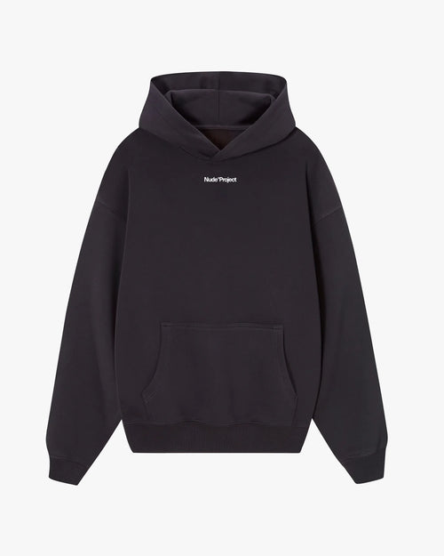 Play With Logo Hoodie Black