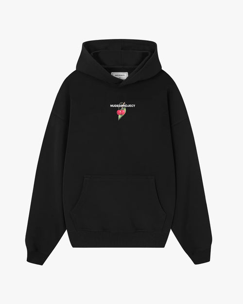 Cherry Hoodie Ash – Humans' culture Cherry Hoodie Ash – Humans' culture