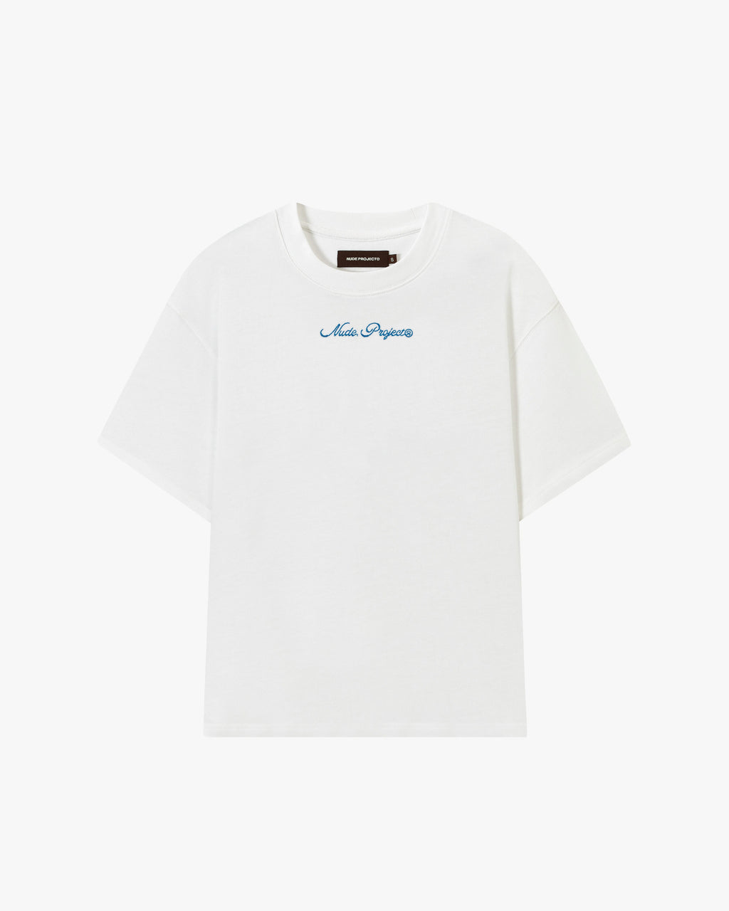 Peach Tee White