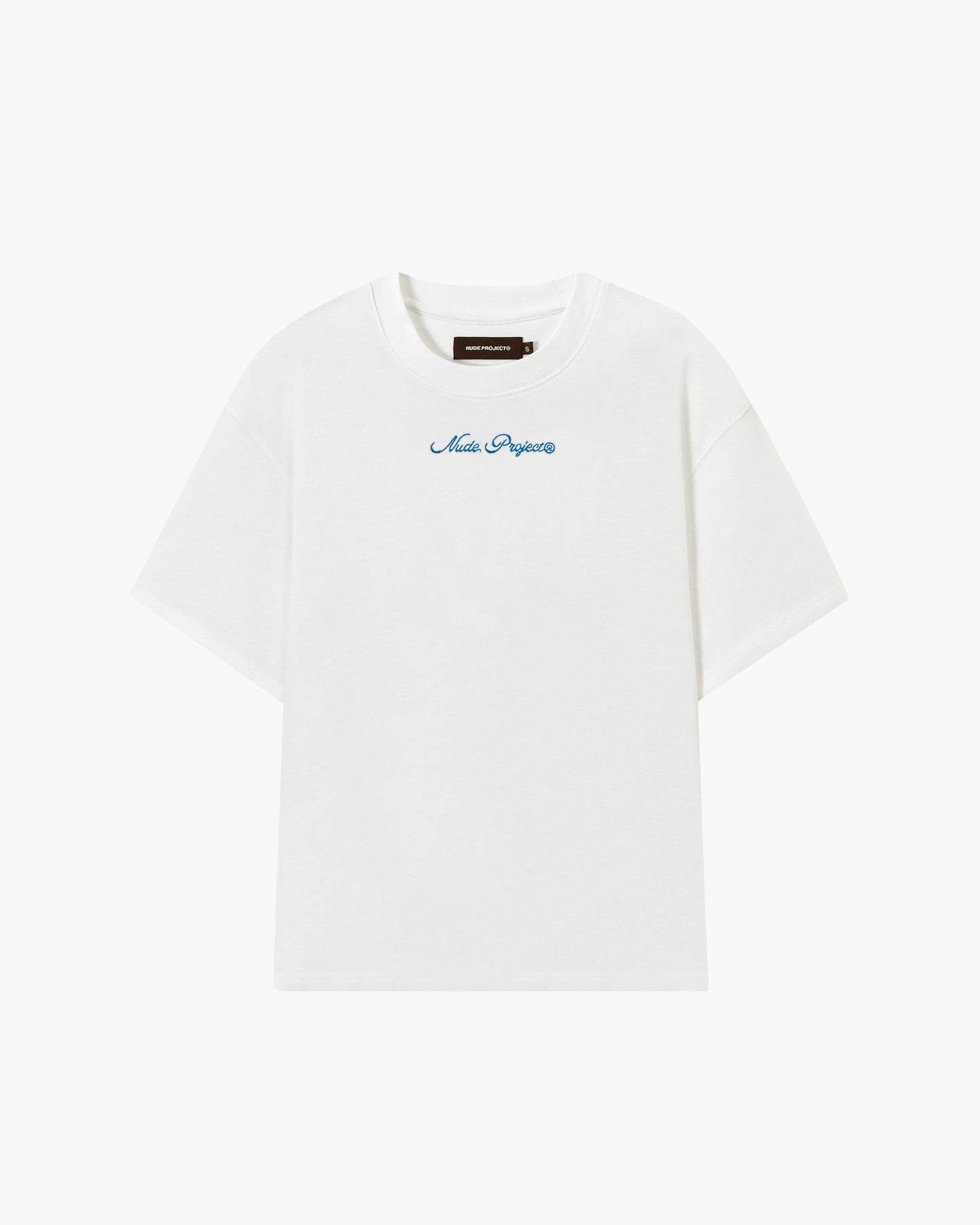 Peach Tee White