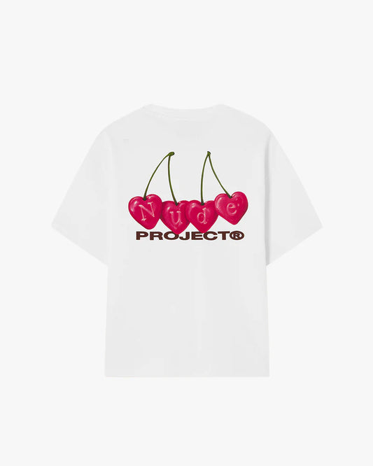 Cherry Tee White