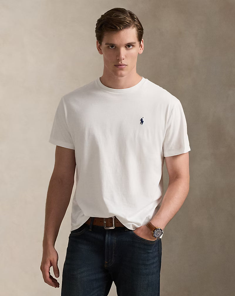 Polo White Jersey Tee