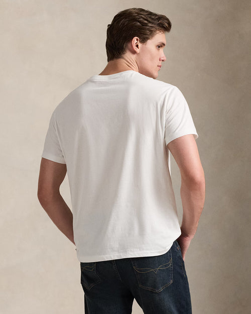 Polo White Jersey Tee