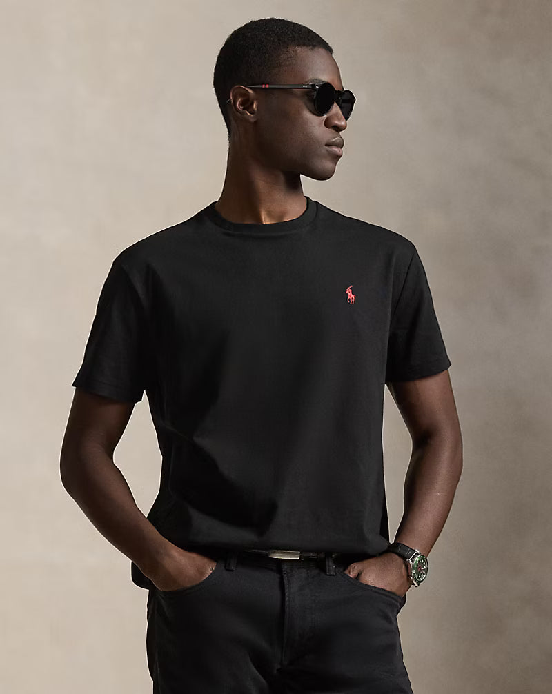 Polo Black Jersey Tee