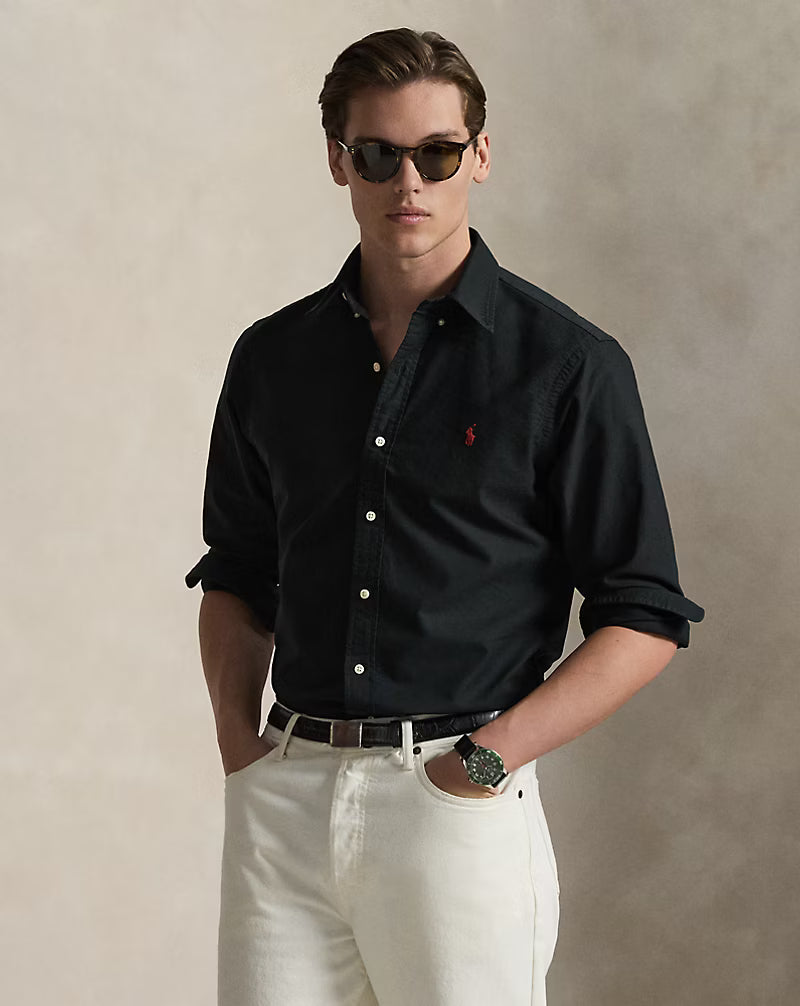 Black Oxford Shirt
