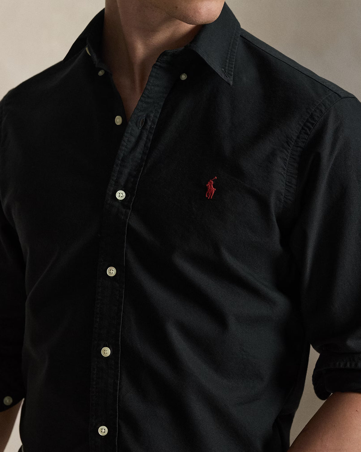 Black Oxford Shirt