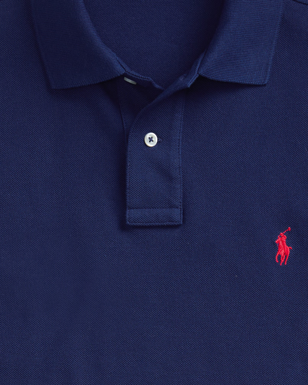 Polo Navy Mesh Shirt