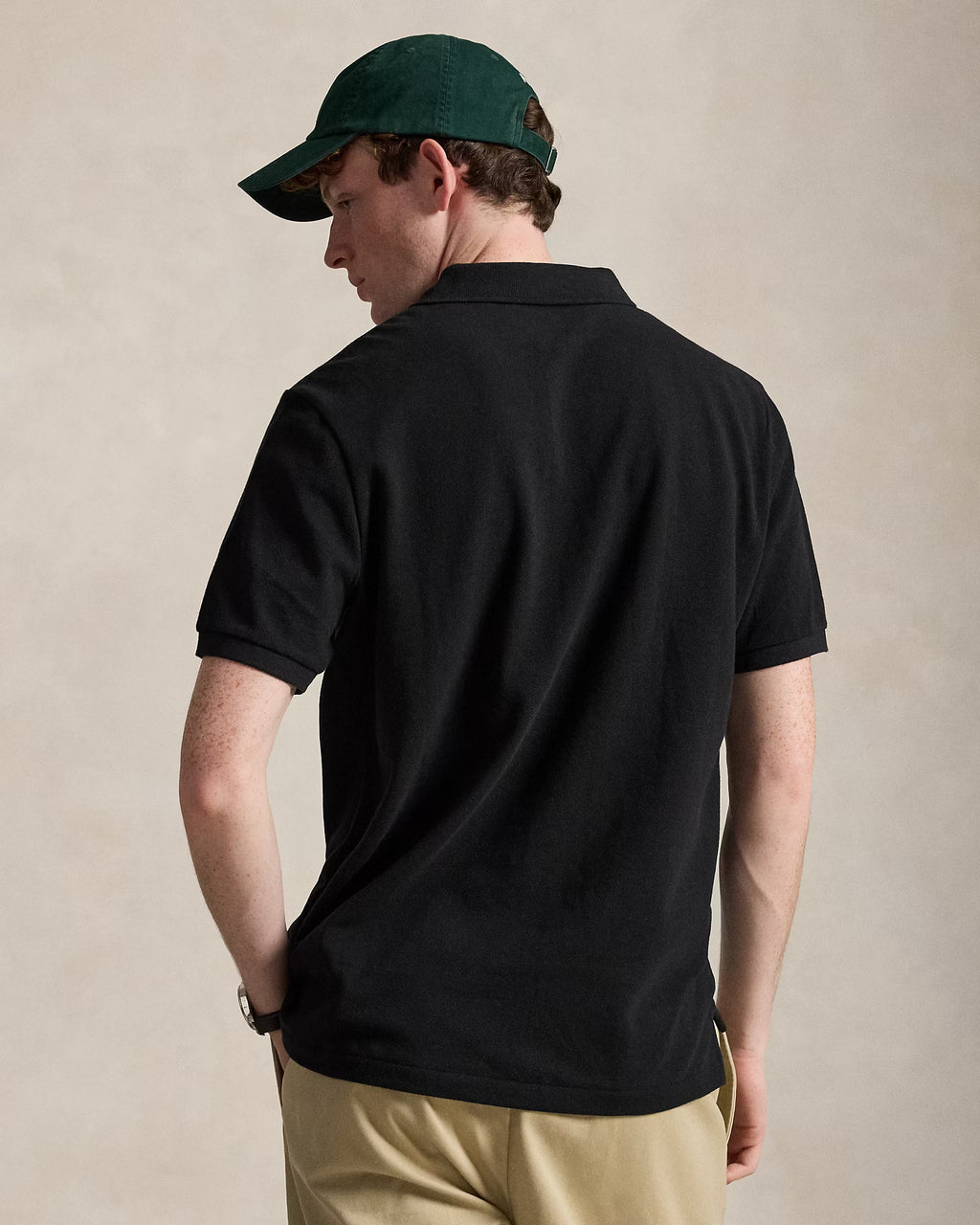 Polo Black Mesh Shirt