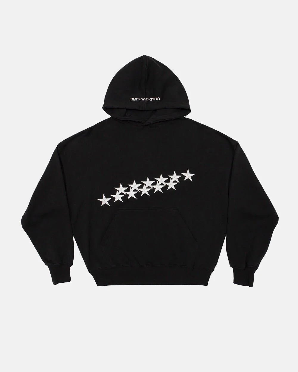 Stars Hoodie Black