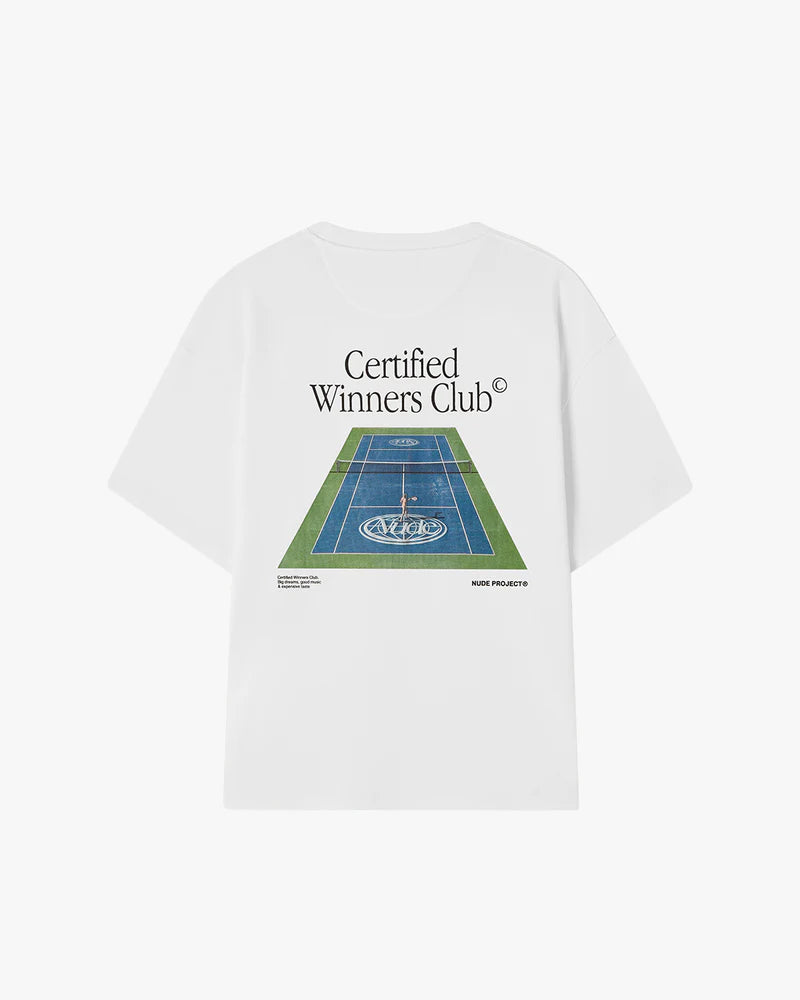 TENNIS TEE WHITE